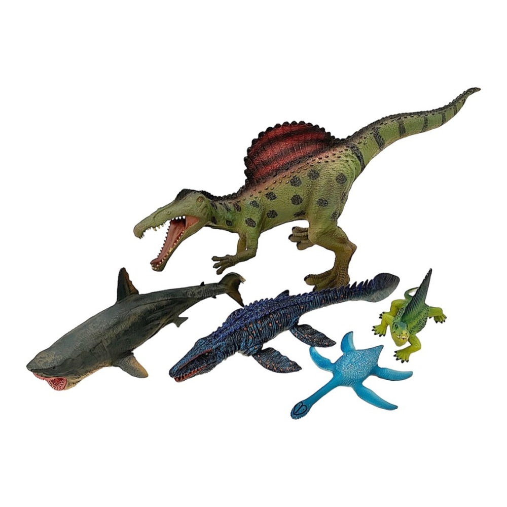 Prehistoric Toy Animals Quantity: 5 Like New